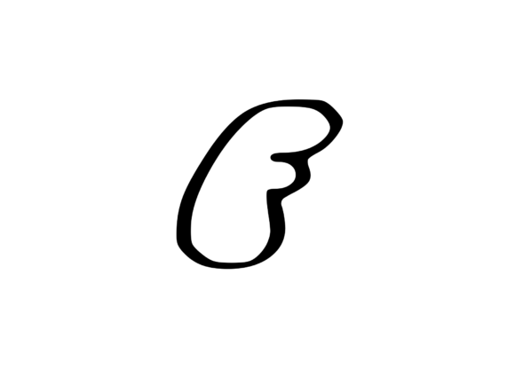 Friendly Bubble Cartoon Mono Letter SVG Review