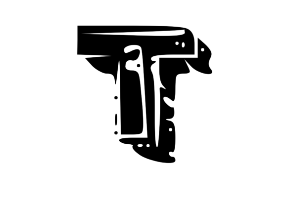 Fun Whacky Playful Mono Letter T V.2 Review